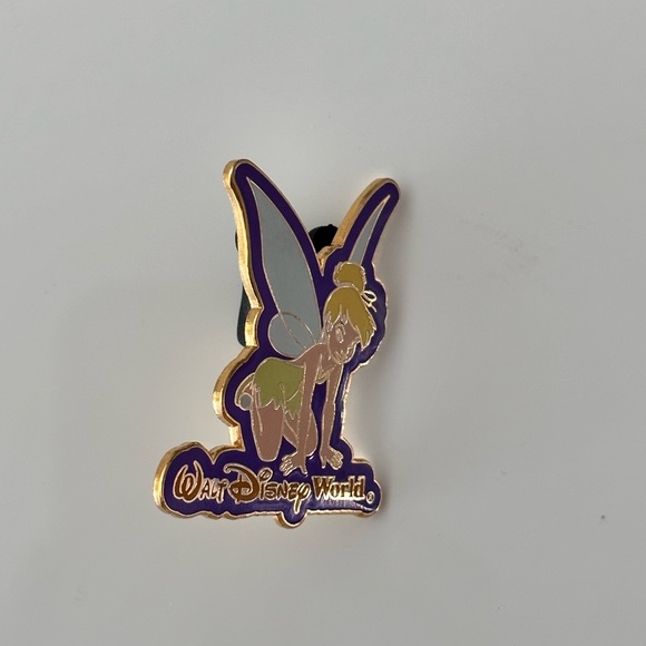 WDW Search For Imagination Name Drop Series Tinker Bell Kneeling Disney Pin - Picture 4 of 6